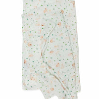 LUXE MUSLIN SWADDLE - BUNNY MEADOW
