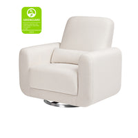 TUBA EXTRA WIDE SWIVEL GLIDER IN ECO-PERFORMANCE FABRIC - CREAM