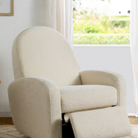 NAMI ELECTRONIC RECLINER AND SWIVEL GLIDER RECLINER WITH USB PORT - IVORY BOUCLE