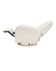 NAMI ELECTRONIC RECLINER AND SWIVEL GLIDER RECLINER WITH USB PORT - IVORY BOUCLE