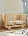 YUZU 8-IN-1 CONVERTIBLE CRIB WITH ALL AGES CONVERSION KITS - NATURAL