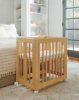YUZU 8-IN-1 CONVERTIBLE CRIB WITH ALL AGES CONVERSION KITS - NATURAL