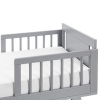 JUNIOR BED CONVERSION KIT FOR HUDSON AND SCOOT CRIB - GREY