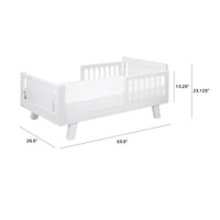 JUNIOR BED CONVERSION KIT FOR HUDSON AND SCOOT CRIB - WHITE