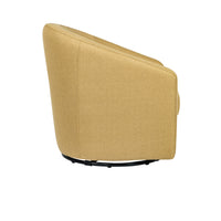 MADISON SWIVEL GLIDER IN ECO-PERFORMANCE FABRIC - DIJON TWILL