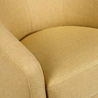 MADISON SWIVEL GLIDER IN ECO-PERFORMANCE FABRIC - DIJON TWILL