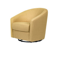 MADISON SWIVEL GLIDER IN ECO-PERFORMANCE FABRIC - DIJON TWILL