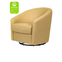 MADISON SWIVEL GLIDER IN ECO-PERFORMANCE FABRIC - DIJON TWILL