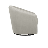 MADISON SWIVEL GLIDER IN ECO-PERFORMANCE FABRIC - GREY TWILL