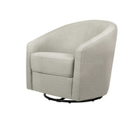 MADISON SWIVEL GLIDER IN ECO-PERFORMANCE FABRIC - GREY TWILL