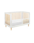 LOLLY 3-IN-1 CONVERTIBLE CRIB - WHITE/NATURAL