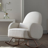 COMPASS ROCKER IN ECO PERFORMANCE FABRIC - CREAM ECO WEAVE