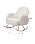 COMPASS ROCKER IN ECO PERFORMANCE FABRIC - CREAM ECO WEAVE