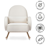 COMPASS ROCKER IN ECO PERFORMANCE FABRIC - CREAM ECO WEAVE