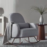COMPASS ROCKER IN ECO PERFORMANCE FABRIC - GREY ECO WEAVE