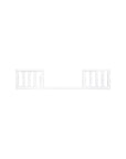 LUMA ACRYLIC TODDLER BED CONVERSION KIT