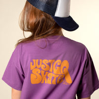 BARKLEY JUSTGOSKATE T-SHIRT DRESS - IRIS