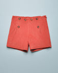 CORDUROY BUTTON SHORTS