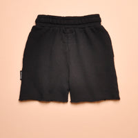 PATCH RAW SWEATSHORTS