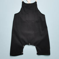 ORETO LONG OVERALL - BLACK