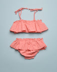 EYELET COTTON BIKINI