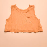 BOXY RAW TANK - LILIANA ORANGE