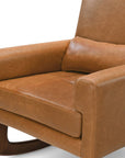 SLEEPYTIME ROCKER IN VEGAN LEATHER - TAN