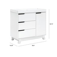 HUDSON CHANGER DRESSER - WHITE