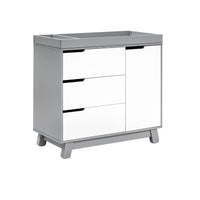 HUDSON CHANGER DRESSER - GREY/WHITE