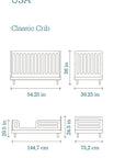 CLASSIC CRIB - BIRCH