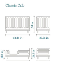 CLASSIC CRIB - BIRCH