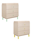 GELATO 3 DRAWER CHANGER DRESSER - WASHED NATURAL
