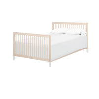 GELATO 4-IN-1 CONVERTIBLE CRIB WITH TODDLER BED CONVERSION KIT - WASHED NATURAL