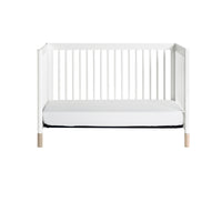 GELATO 4-IN-1 CONVERTIBLE CRIB WITH TODDLER BED CONVERSION KIT - WHITE