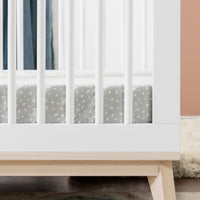 SCOOT 3-IN-1 CONVERTIBLE CRIB WITH TODDLER BED CONVERSION KIT