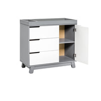 HUDSON CHANGER DRESSER - GREY/WHITE
