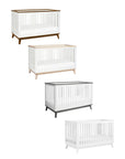 SCOOT 3-IN-1 CONVERTIBLE CRIB WITH TODDLER BED CONVERSION KIT