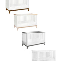 SCOOT 3-IN-1 CONVERTIBLE CRIB WITH TODDLER BED CONVERSION KIT
