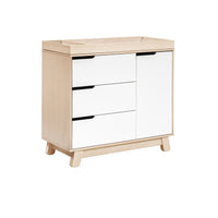HUDSON CHANGER DRESSER - WASHED NATURAL/WHITE