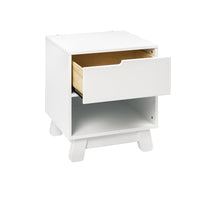 HUDSON NIGHTSTAND WITH USB PORT - WHITE