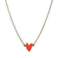 GRANT RED HEART NECKLACE
