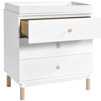 GELATO 3 DRAWER CHANGER DRESSER - WHITE