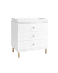 GELATO 3 DRAWER CHANGER DRESSER - WHITE