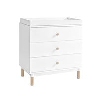 GELATO 3 DRAWER CHANGER DRESSER - WHITE