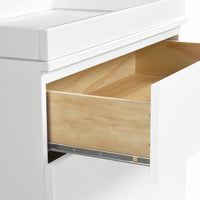 GELATO 3 DRAWER CHANGER DRESSER - WHITE