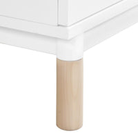 GELATO 3 DRAWER CHANGER DRESSER - WHITE