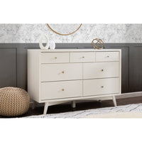 PALMA 7 DRAWER ASSEMBLED DOUBLE DRESSER