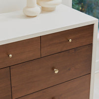 PALMA 7 DRAWER ASSEMBLED DOUBLE DRESSER - COLOR OPTIONS