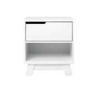 HUDSON NIGHTSTAND WITH USB PORT - WHITE