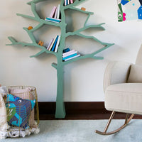 TREE BOOKCASE IN SAGE